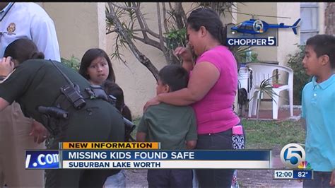 2 Missing Boys Found Safe In Lake Worth Youtube