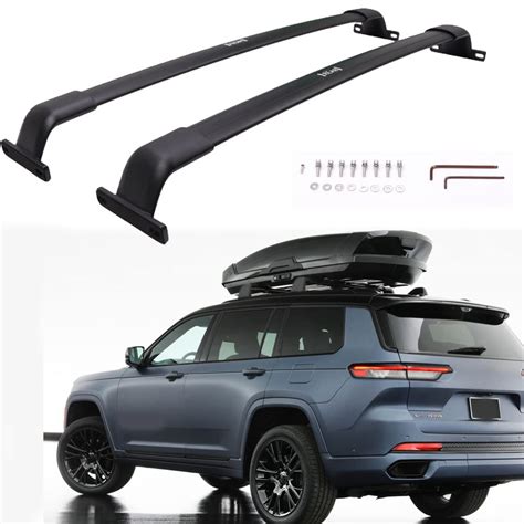 Buy Snixwoo Cross Bar Fit For Jeep Grand Cherokee L 2021 2022 Roof Rack