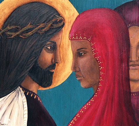 The 8th Station Jesus Comforts The Women Of Jerusalem St Margaret