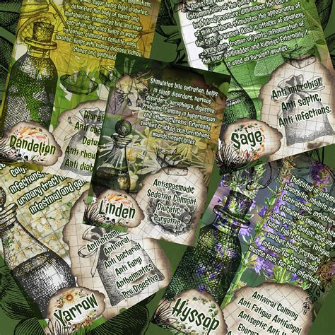 Vintage Pages With Herbs Photograph By Ana Naturist Fine Art America