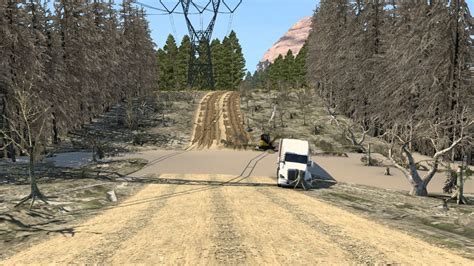 New Truckers Map Mod For Ats 146 Dangerous Roads Map Youtube