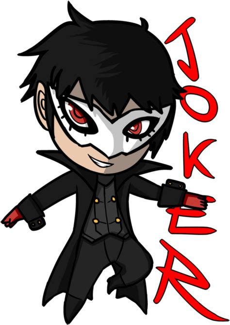 Download Persona 5 Joker Png Joker Persona 5 Chibi Transparent Png