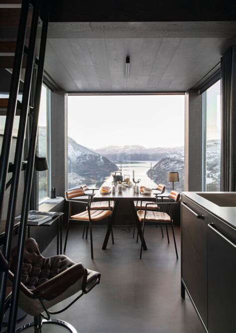 Concept Hotel The Bolder Hovers High Above A Norwegian Fjord