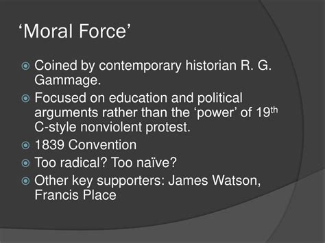Ppt Early British Non Violence And The Chartist Movement Powerpoint Presentation Id5839821