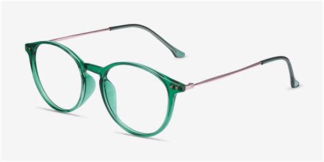 Amity Round Emerald Green Frame Eyeglasses Eyebuydirect