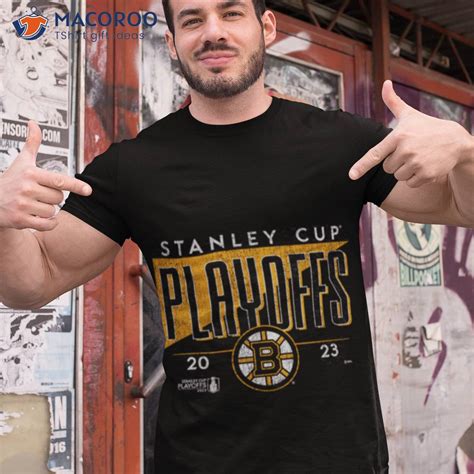 Boston Bruins 2023 Playoffs Crease Tee Shirt Abcti