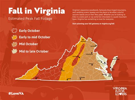 Virginia Fall Foliage Map Images And Photos Finder