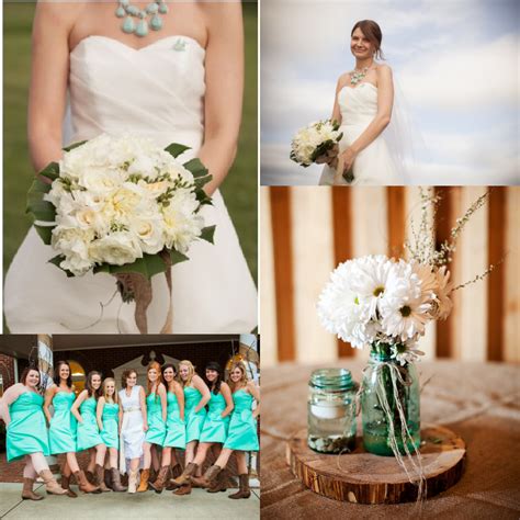 Turquoise Wedding Ideas Rustic Wedding Chic