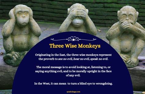 Meaning Of Three Wise Monkeys Symbol Sage Three Wise Monkeys Wise