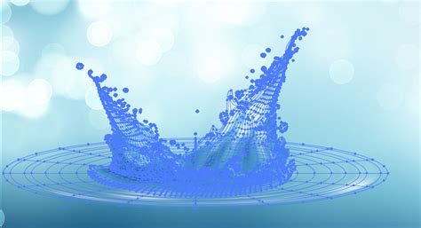 Photo Realistic Water Splash Ai Vector