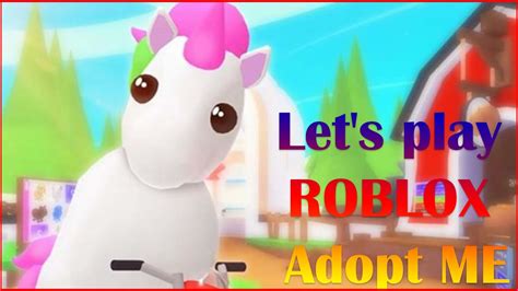 Lets Play Roblox Adopt Me Youtube