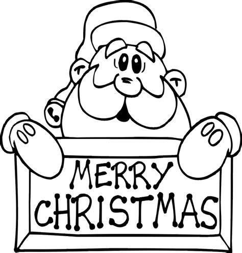 Below are the best christmas coloring pages that may be used for the children, teachers and staff working in a we have uploaded all the beautiful images for santa merry christmas coloring pages, so feel free to get print out or download the images and. Free Printable Merry Christmas Coloring Pages