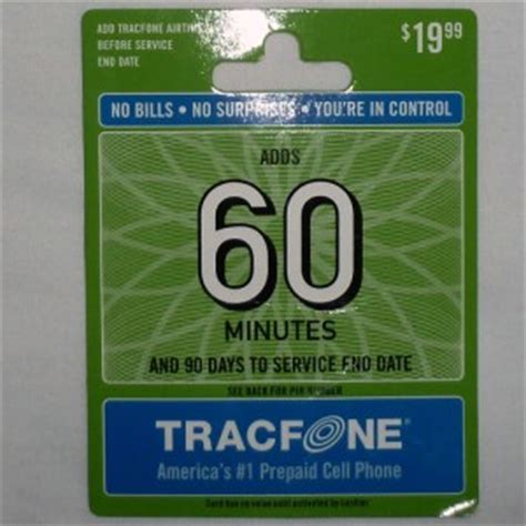 Maybe you would like to learn more about one of these? TRACFONE CARD 60 Minutes and 90 Days Service end date refill pin card