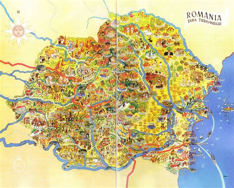 A Large Map Of The City Of Roma With Lots Of Places To See And Eat