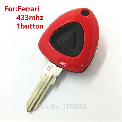 New Style 3 Button Remote Key For Ferrari 458 612 599 433mhz Key Fits
