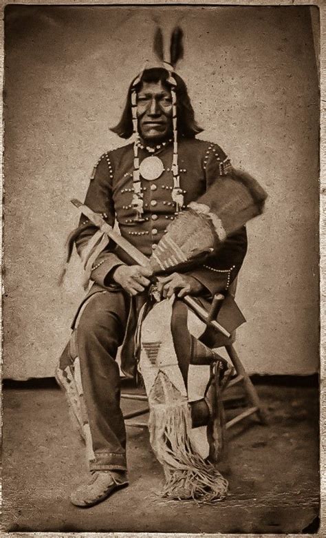 Yanktonai Chief Two Bears 1872 Native American Tribes Native