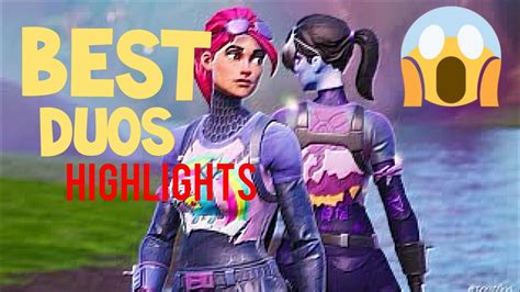 Best Fortnite Duos Highlights Youtube