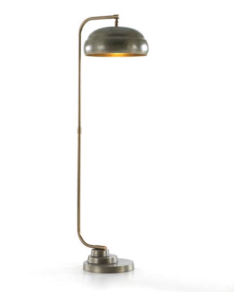 The fixture has a built in an adjustable pendant that can be set to your desired height and easily changed whenever you wish. Jamie Young Steampunk Floor Lamp