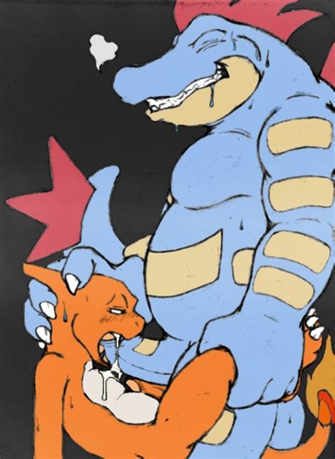 Rule 34 Black Background Charmeleon Claws Closed Eyes Cum Cum In Mouth Cum Inside Drooling