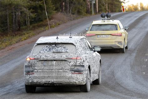 Audi Q4 E Tron Begins Winter Testing In Sweden Has Electric Quattro