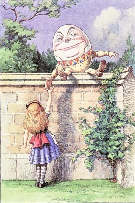 Humpty Dumpty And Alice In Wonderland Free Vintage Graphics F R E