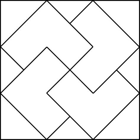 Geometric Block Pattern 29 Clipart Etc Geometric Design Art Simple