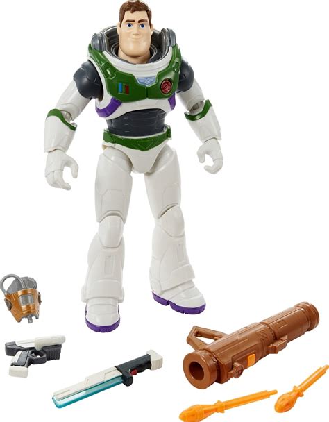 Buy Disney Pixar Lightyear Toys Buzz Lightyear Figure Fully Equipped 12 In Action Figure With