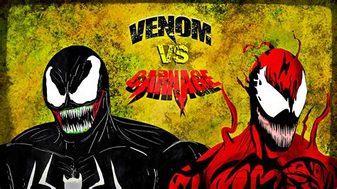 Venom Vs Carnage By Sicslipknotmaggot On Deviantart
