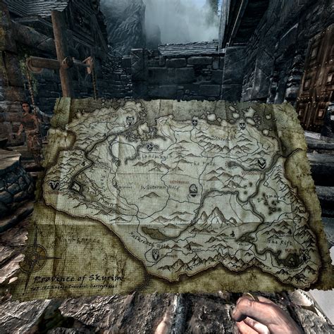 Equip Able Maps Se At Skyrim Special Edition Nexus Mods And Community