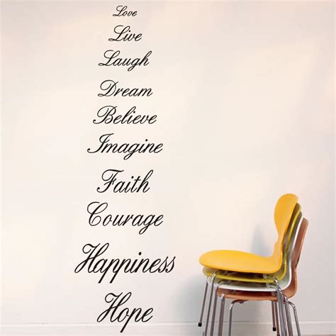 Your meaningful picture stock images are ready. The Most Meaningful Words In Life Large Vinyl Wall ...