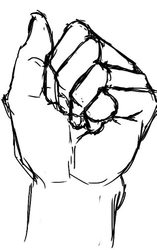 How I Draw Fistsclosed Hands From References Foervraengd