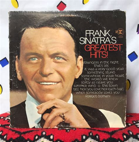 Frank Sinatras Greatest Hits Lp Album Boardwalk Vintage