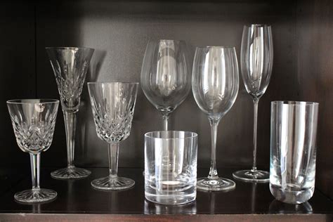 Wedding Registry Glassware