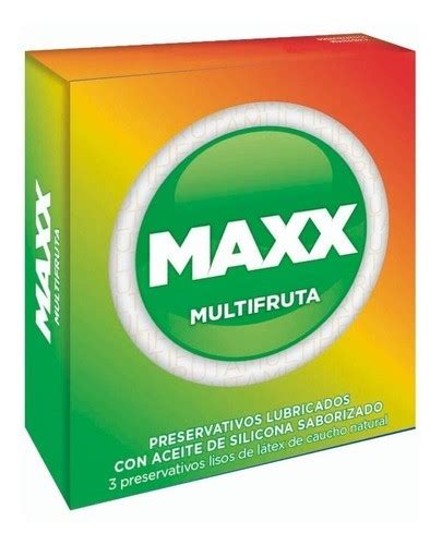 Maxx Preservativos Multifruta 3 Unidades Maxx Bienestar Sexual