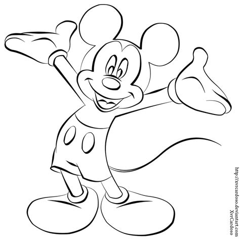 Besplatno Crtanje Mickey Mousea Preuzmite Besplatne Isječke Besplatne