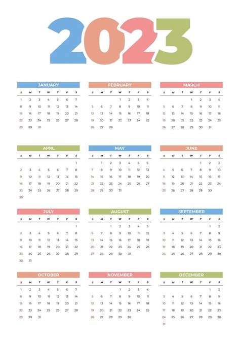 Calendario 2023 Para Imprimir Calendarios Para Imprimir Gambaran