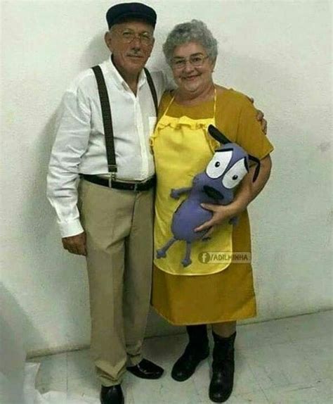 Courage The Cowardly Dog Costumes Cosplay Couple Cosplay Costumes