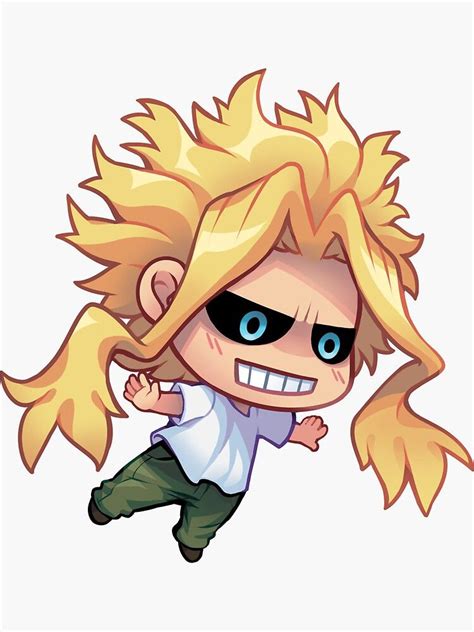 All Might Sticker For Sale By Jostarjo Anime Chibi Chibi My Hero