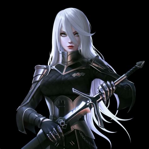 ArtStation Angelise Reiter Fanfoxy Fantasy Female Warrior Anime Warrior Girl Character Art