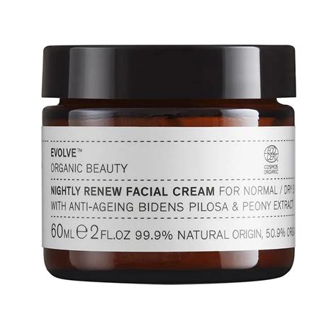 Evolve Organic Beauty Nightly Renew Facial Cream 60ml ClassyCare