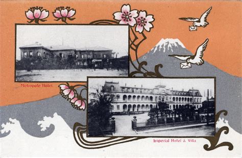 Hotel Metropole Former Us Legation Tsukiji C 1905 Old Tokyoold