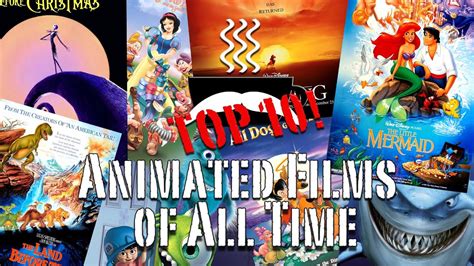 Top 10 Animated Films Of All Time Youtube