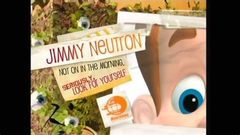 Nicktoons Network Jimmy Neutron Spot 2005 Youtube