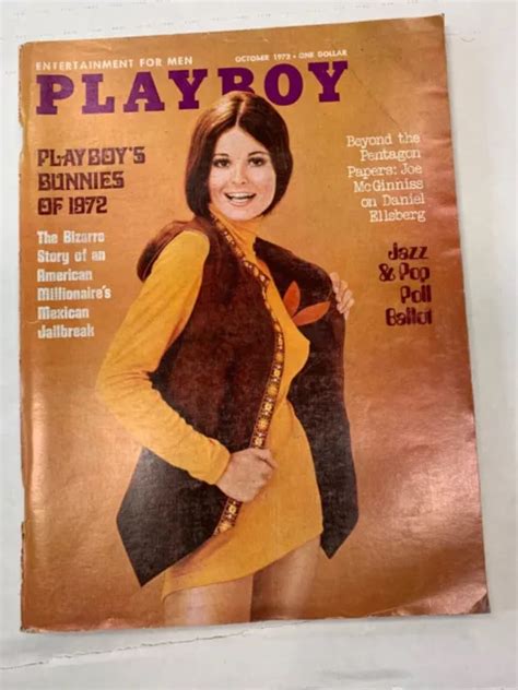 Playboy Magazine October 1972 Bunnies Of 1972 Very Good 1599 Picclick