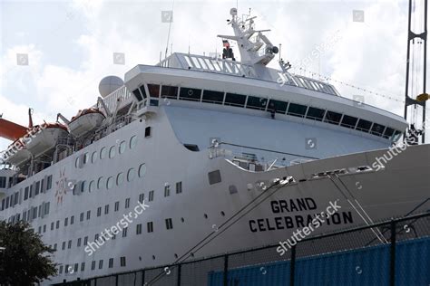 Grand Celebration Cruise Ship Freeport City Editorial Stock Photo