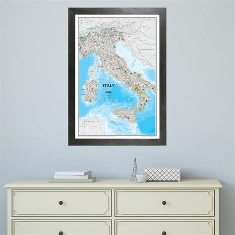 Classic Map Of Italy Italy Travel Map With Pins Push Pin Travel Maps