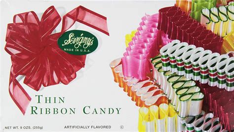 Sevignys Thin Ribbon Candy Made In Usa 9 Oz Hard