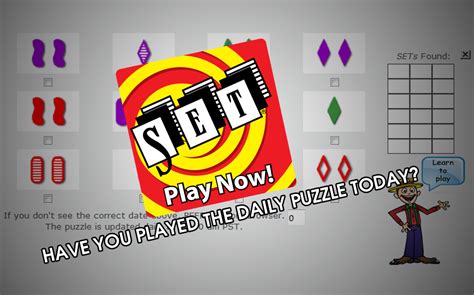 The Daily Set Puzzle Triple Matching Mania™ Americas Favorite Card