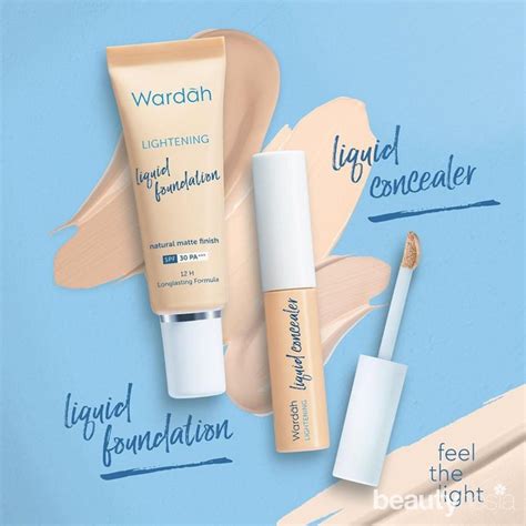 Produk ini disebut smart makeup, karena diproduksi agar. Foundation dan Concealer Baru dari Wardah Lightening ...