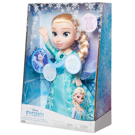 15 Inch 38 Cm Disney Frozen Snow Glow Elsa Singing Doll